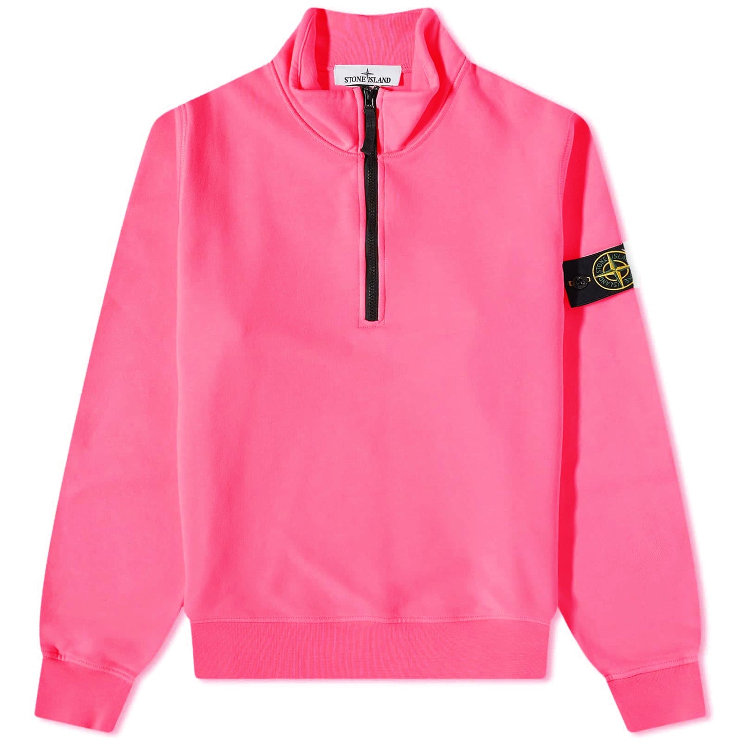 Stone Island Pink Zip Sweatshirt