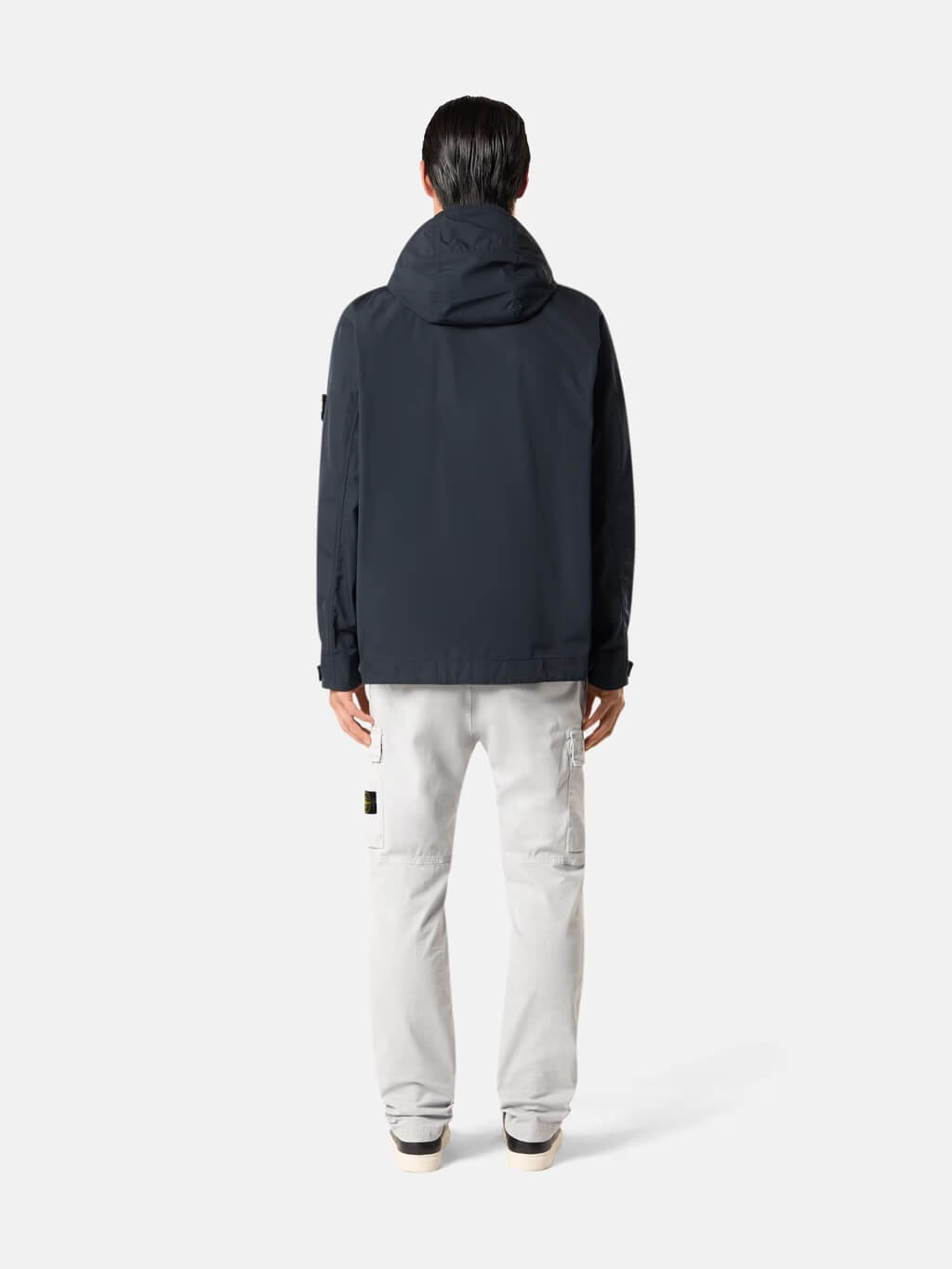 4100006 Hooded Jacket in Micro Twill