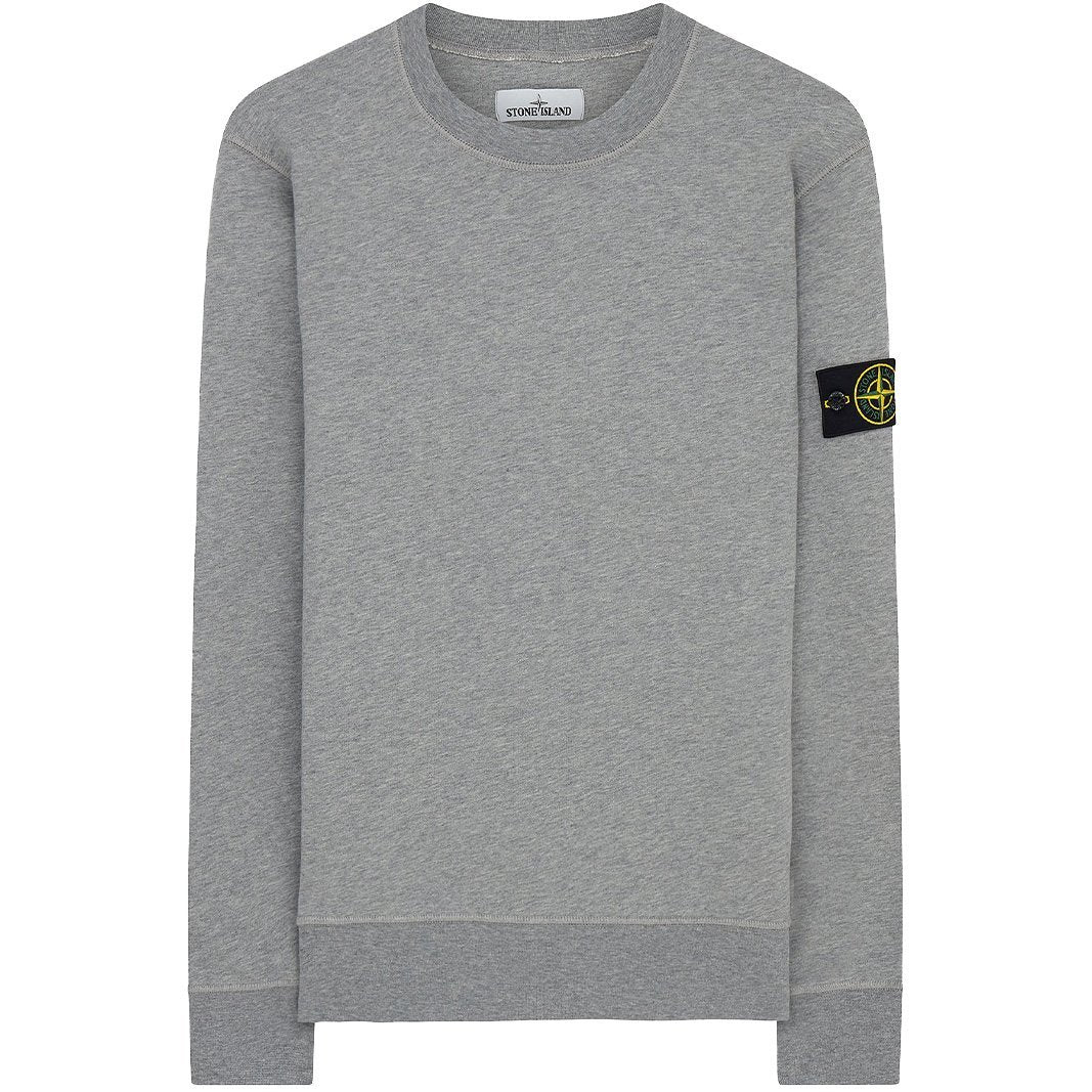 Stone Island Grey Crewneck Sweatshirt