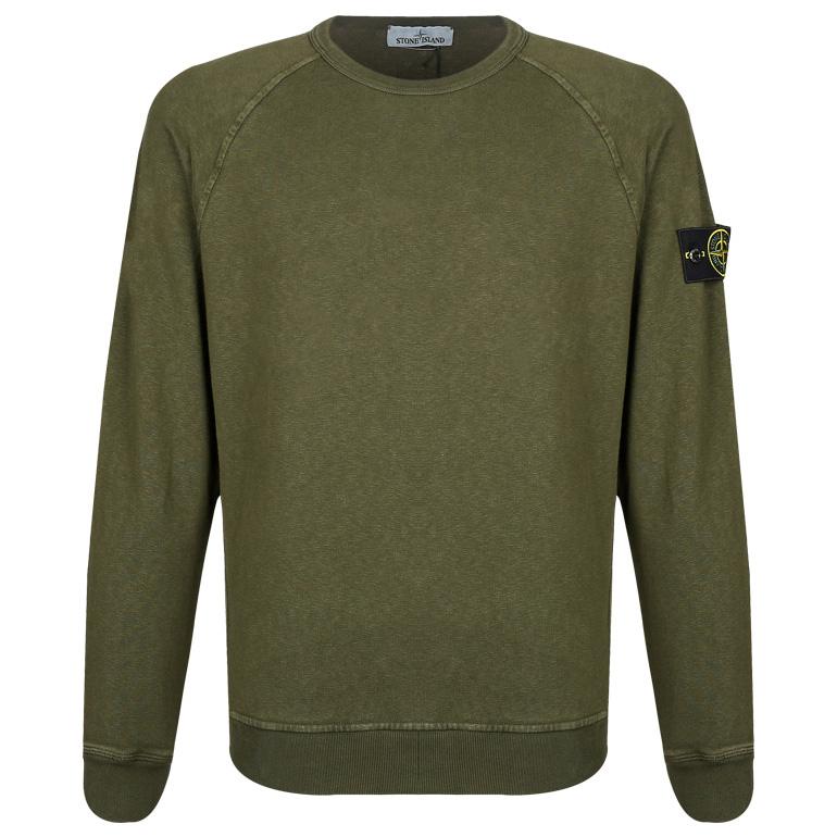 Stone Island Garment Dyed Sweatshirt