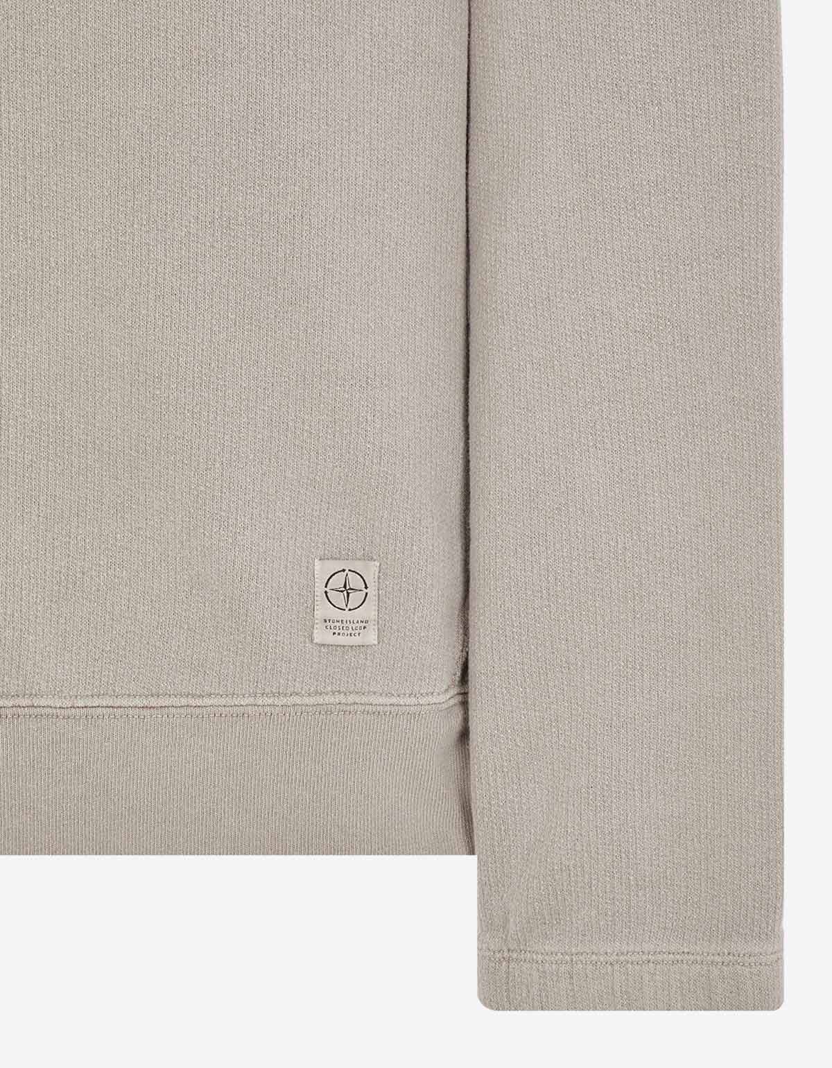 Stone Island Grey Closed Loop Sweatshirt