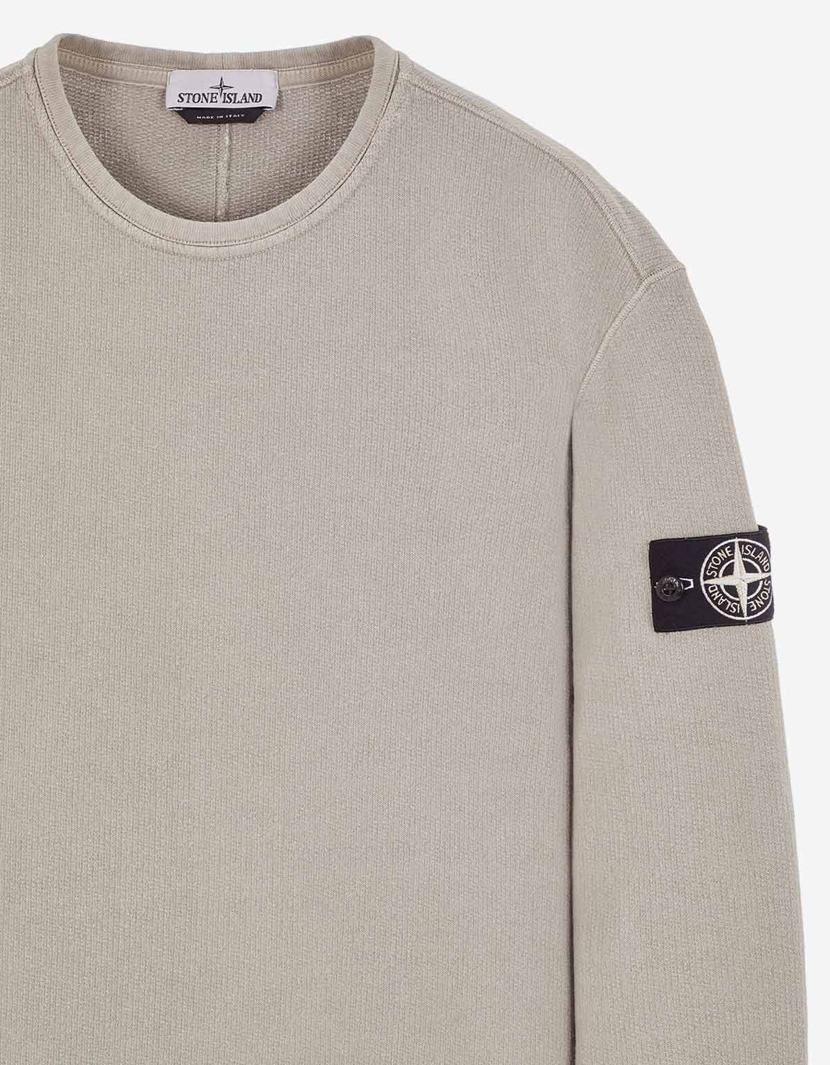 Stone Island Grey Closed Loop Sweatshirt