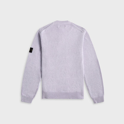 Stone Island Raw Hand Cotton Crewneck - Lilac