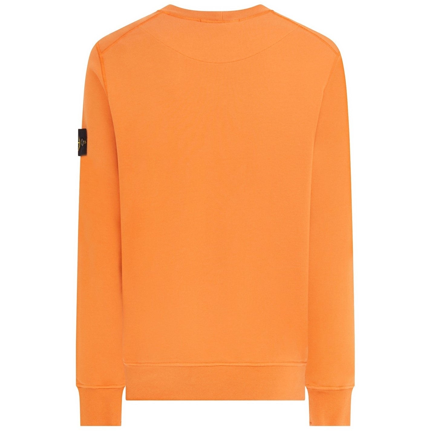 Stone Island Orange Garment Dyed Sweatshirt