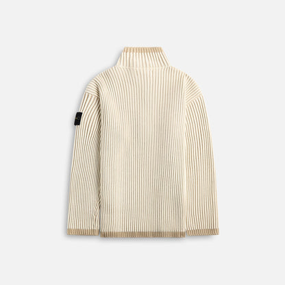 Stone Island Zip Sweater - Natural