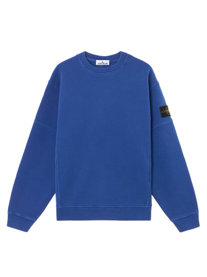 Sweatshirt with visible stitching