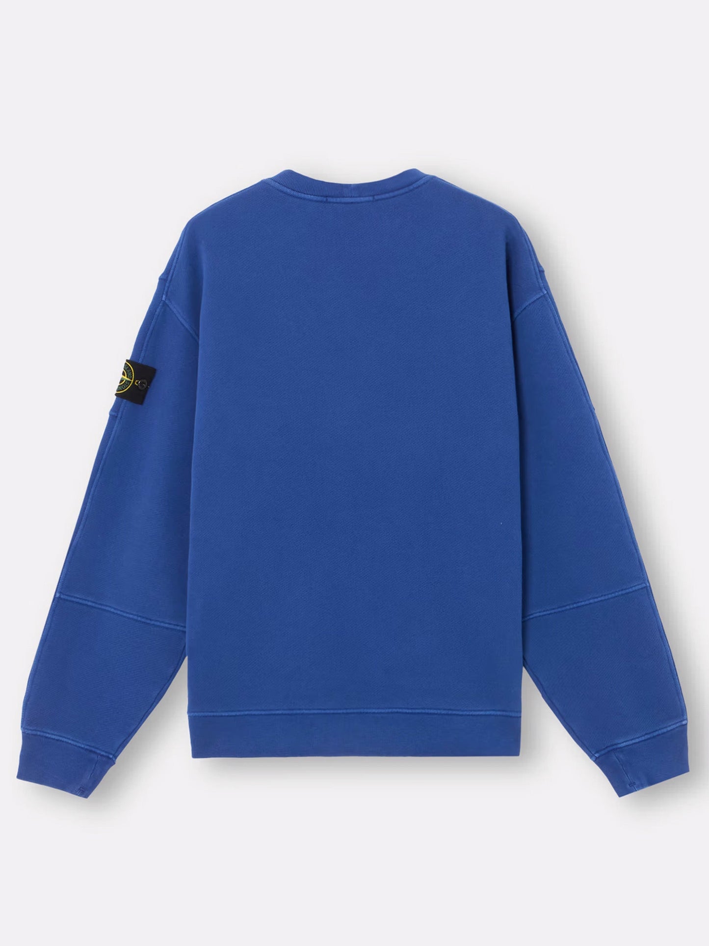 Sweatshirt with visible stitching
