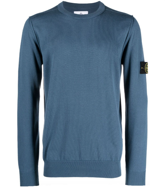 Stone Island crewneck knit in soft cotton