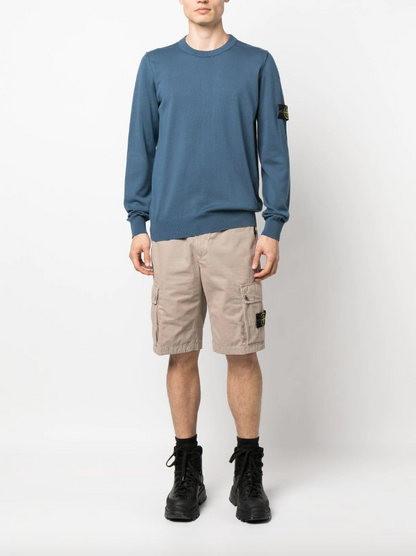 Stone Island crewneck knit in soft cotton