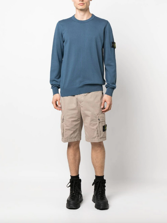 Stone Island crewneck knit in soft cotton