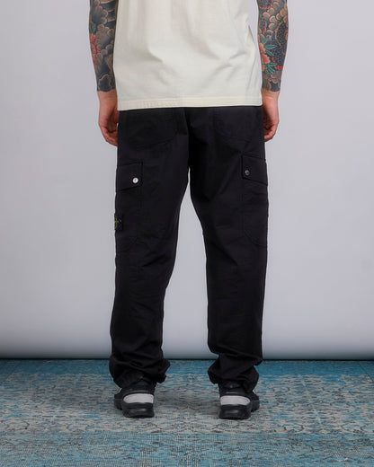 Stone Island Stretch Ripstop-TC Cargo Pant Black