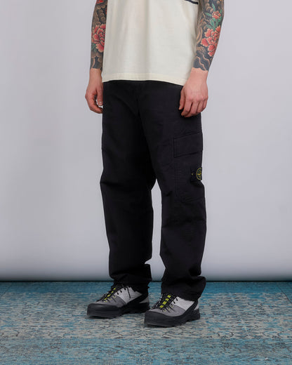 Stone Island Stretch Ripstop-TC Cargo Pant Black