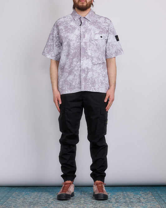 Stone Island Tela Stretch Parachute Cargo Pant Black
