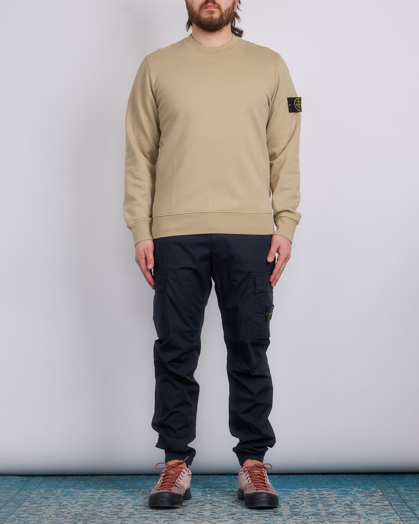 Stone Island Tela Stretch Parachute Cargo Pant Navy Blue
