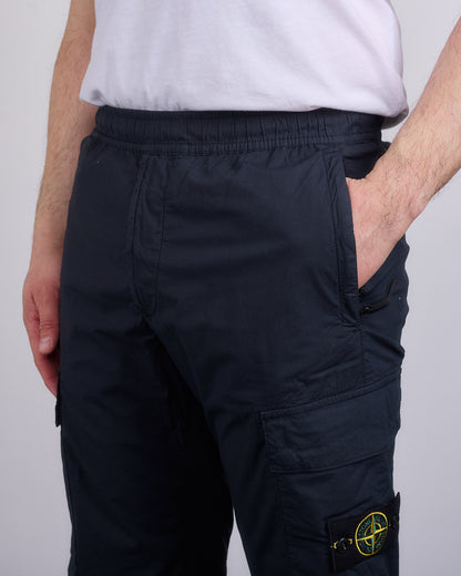 Stone Island Tela Stretch Parachute Cargo Pant Navy Blue