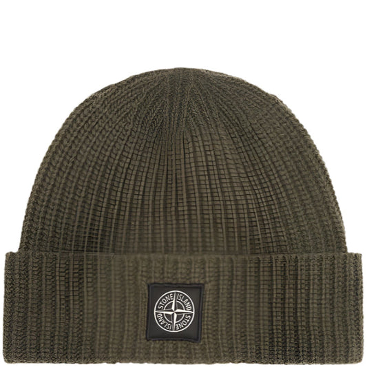 Stone Island Wool Patch Beanie