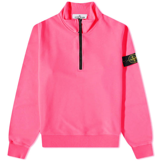 Stone Island Pink Zip Sweatshirt
