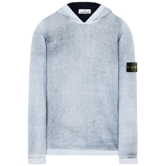 Stone Island Hand Sprayed Knitted Hoodie