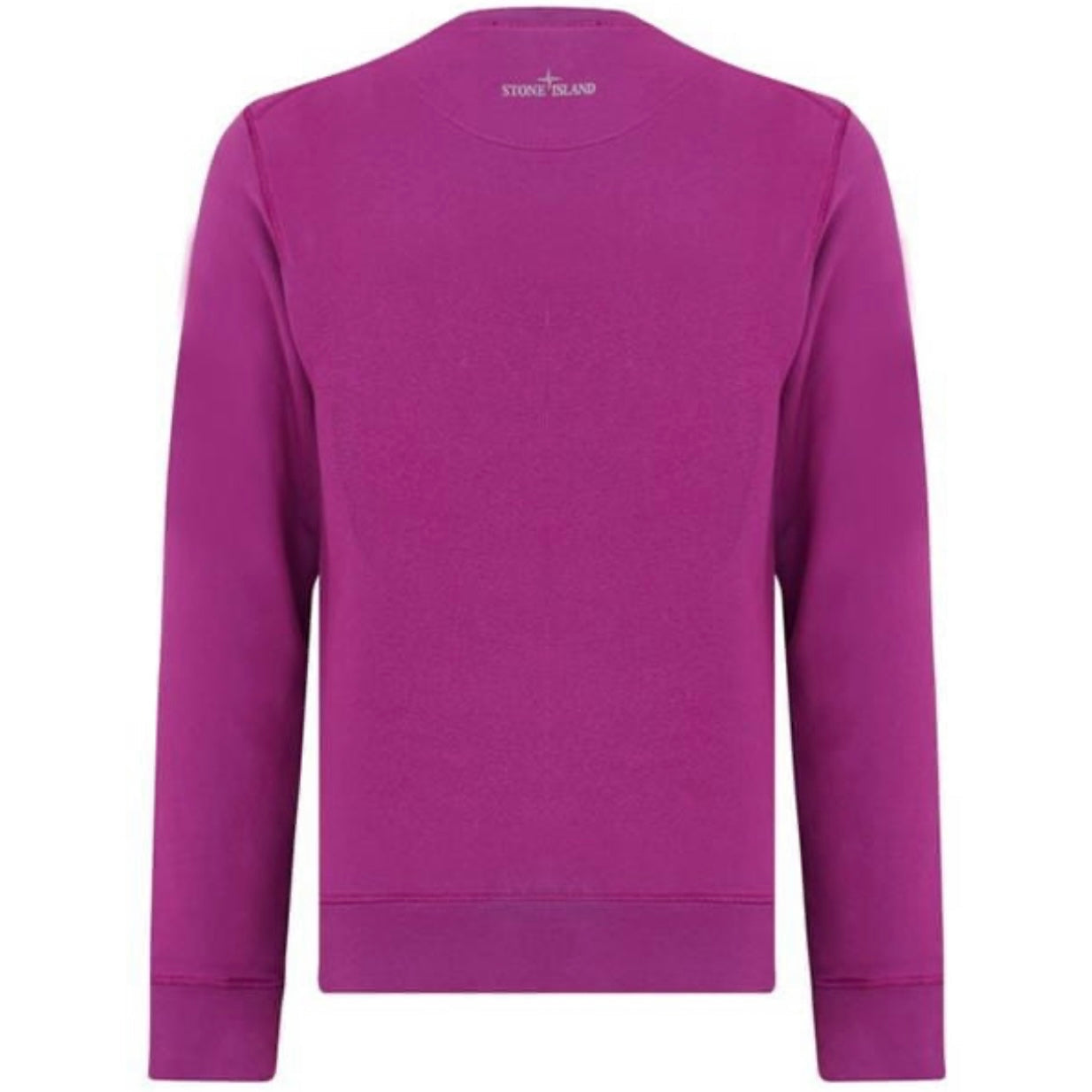 Stone Island Purple Large Logo Sweatshirt