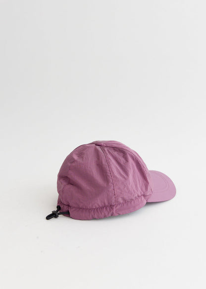 Iridescent Nylon Metal Six Panel Cap