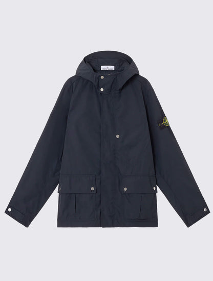 4100006 Hooded Jacket in Micro Twill