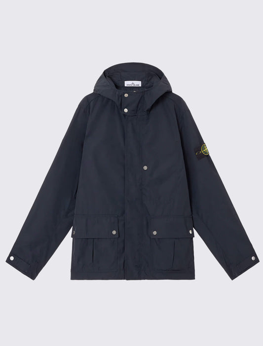 4100006 Hooded Jacket in Micro Twill