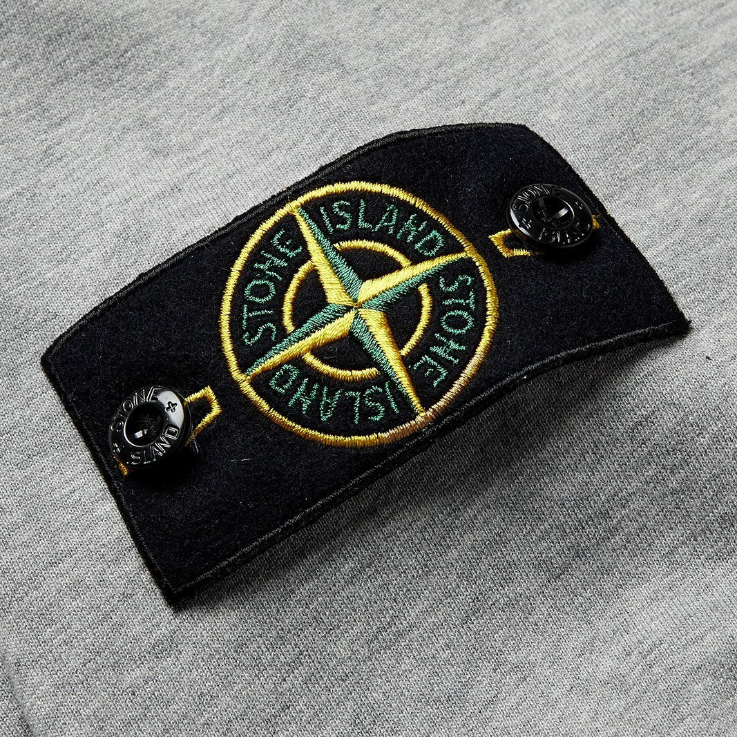 Stone Island Grey Crewneck Sweatshirt