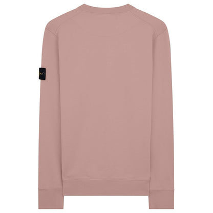 Stone Island Pink Crewneck Sweatshirt
