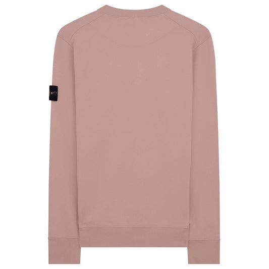Stone Island Pink Crewneck Sweatshirt